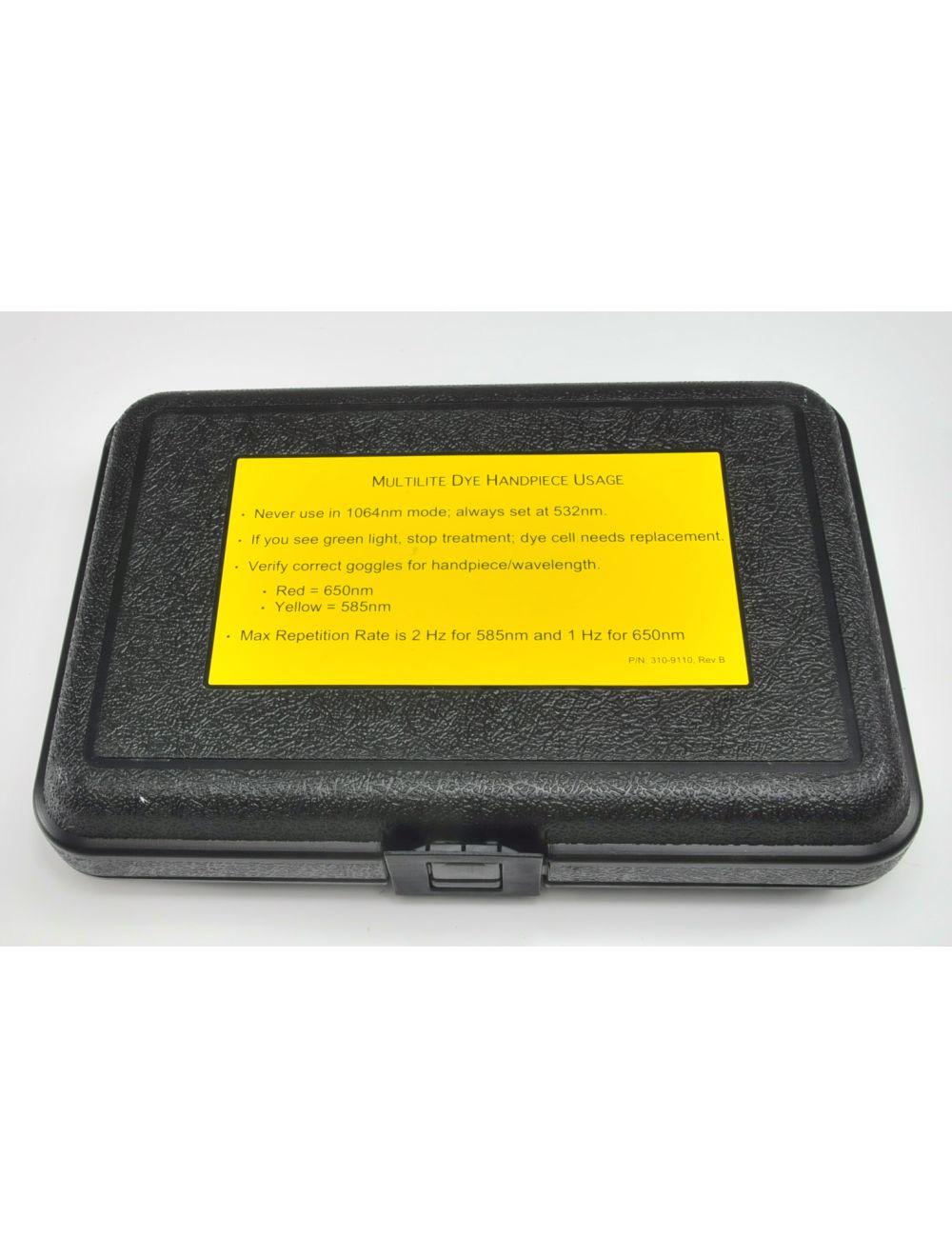 Hoya ConBio SI 585 MultiLite HP Dye HandPiece Revlite SI 650nm HRR Cynosure image 9