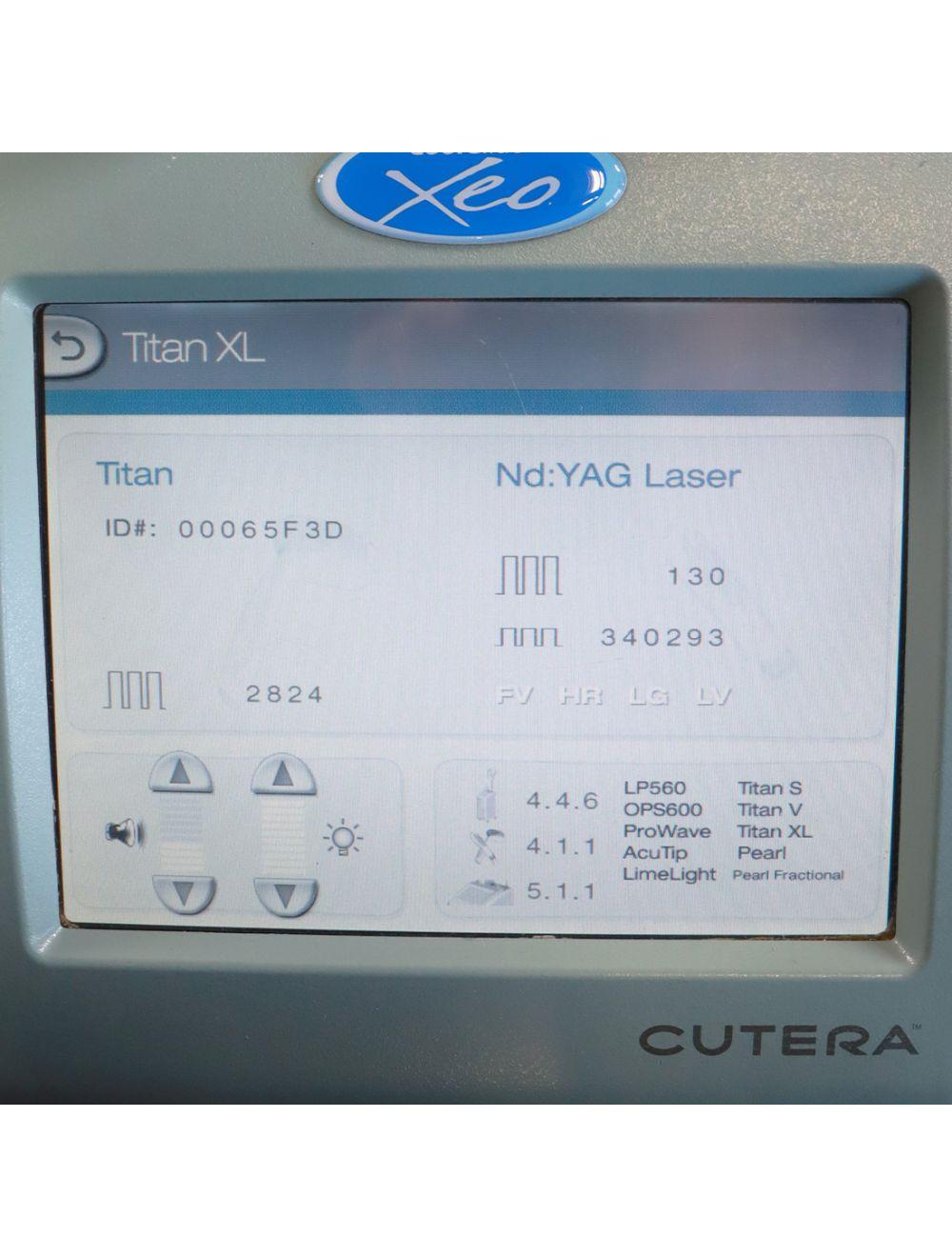 Cutera Xeo Laser Titan XL IPL Handpiece HP Skin Tightening Resurfacing 7000262T image 6