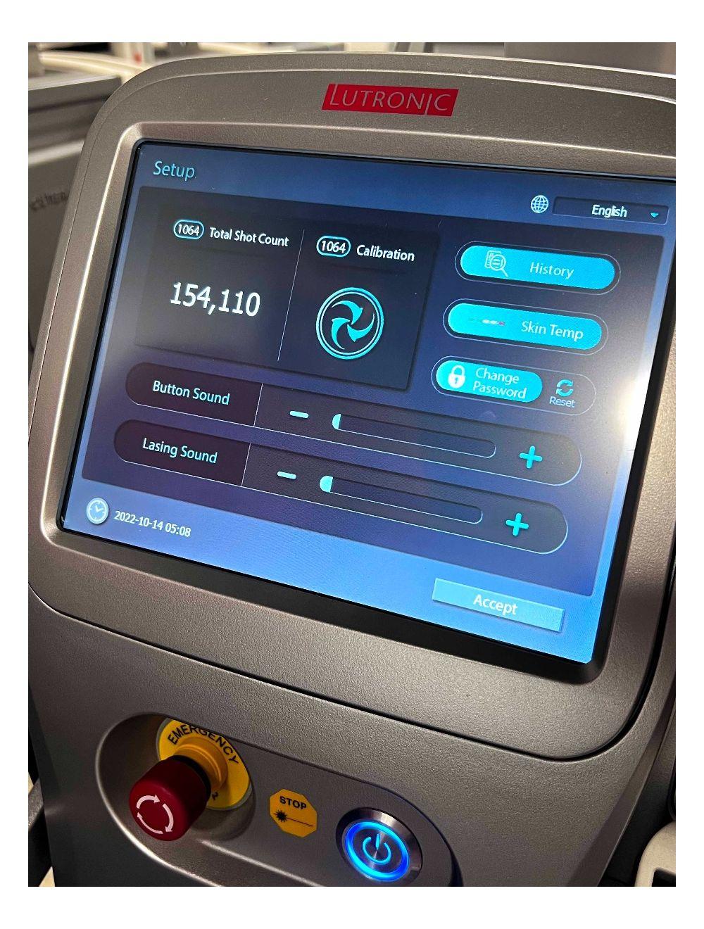 2021 Lutronic Clarity II 2 755/1064nm Dual Wavelength Laser Hair Removal System image 10