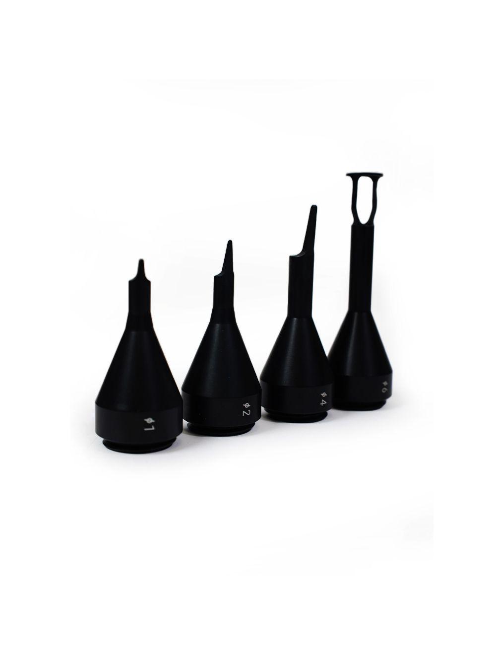 ESC Medical DERMA K Black CO2 Laser Handpiece Kit with 5 Tips AX6000500 w Case image 3