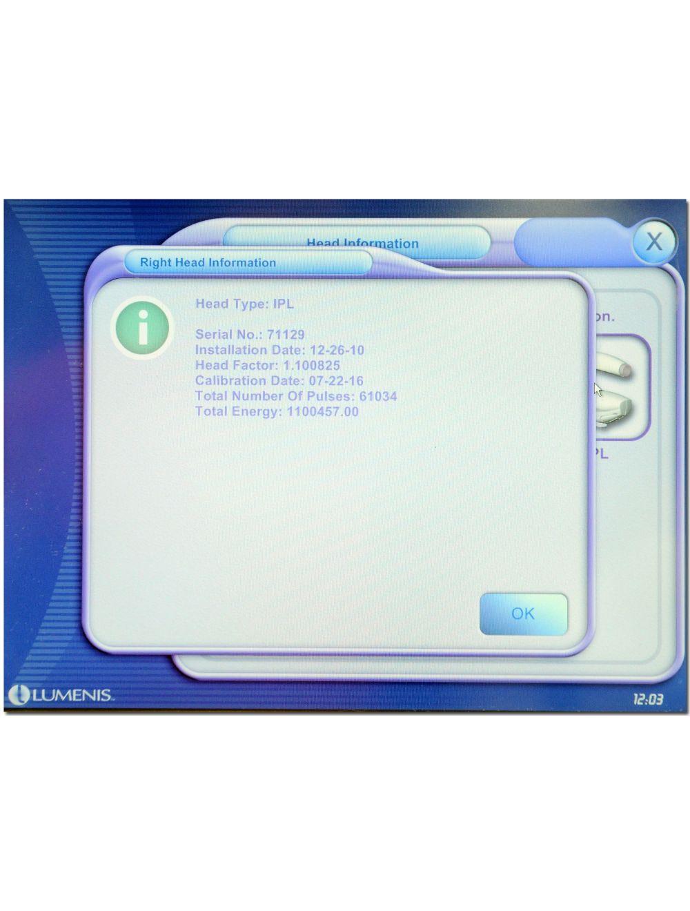 Lumenis Universal IPL Laser HandPiece w 7 Filters HR Hair Removal - SA6560000 image 10