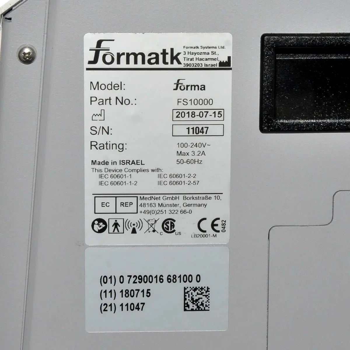 FormaTK Forma RF IPL Diamond Peel Skin Rejuvenation Laser Hair Removal System