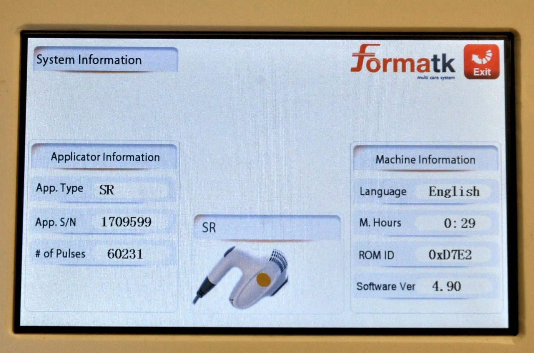 FormaTK Forma RF IPL Diamond Peel Skin Rejuvenation Laser Hair Removal System