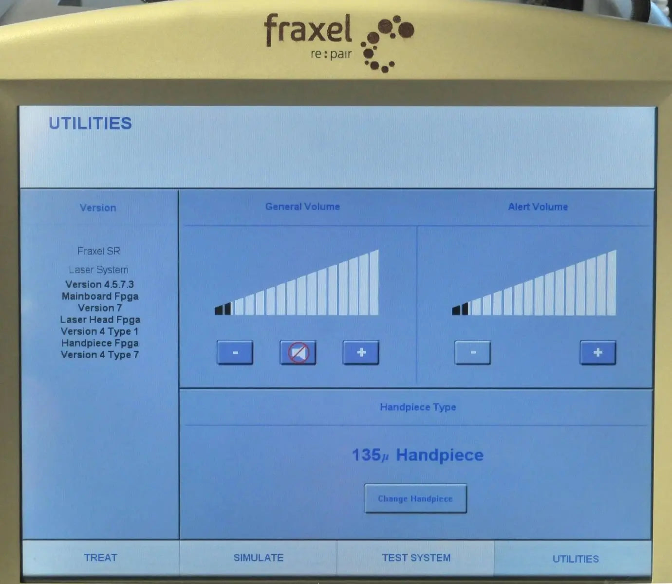 2008 Reliant Fraxel Re:Pair Skin Wrinkle Resurfacing CO2 Fractional Laser System