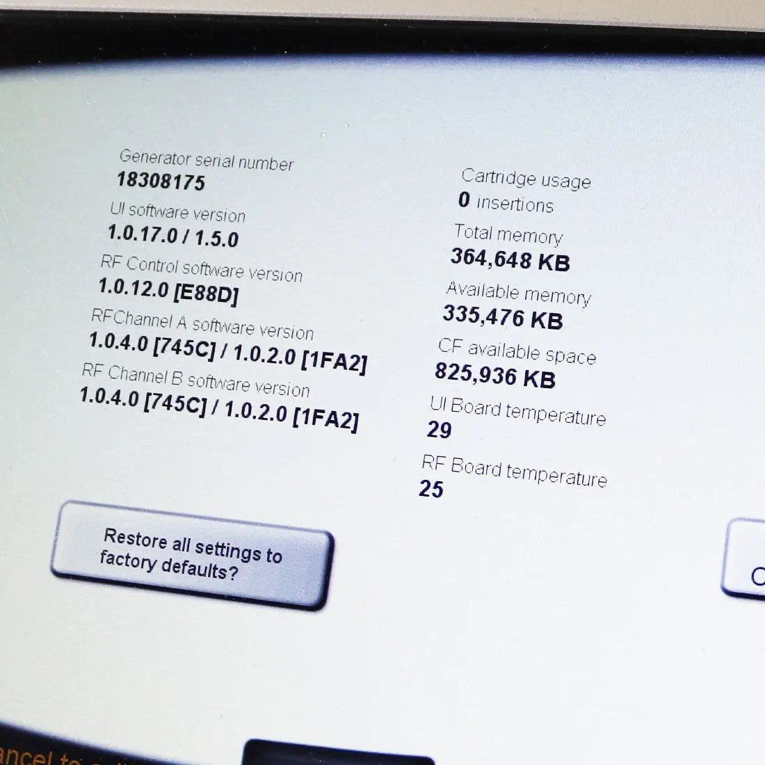 2018 Syneron Candela Profound RF Microneedling Wrinkle Skin Tightening System Candela